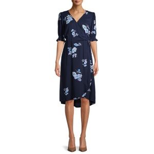 Time & Tru Wrap Dress